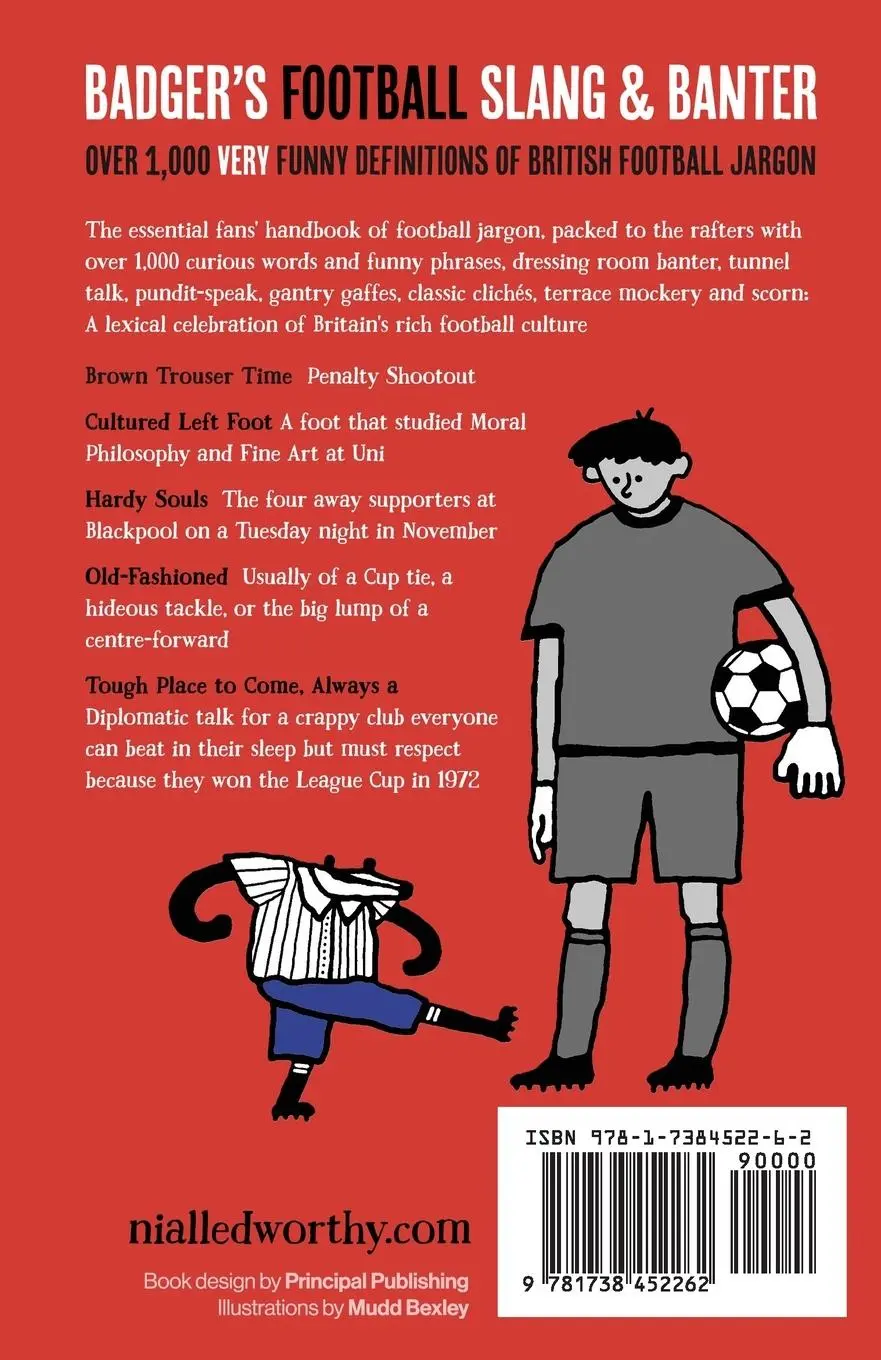 Rückseite: 9781738452262 | Badger's Football Slang and Banter | Niall Edworthy | Taschenbuch