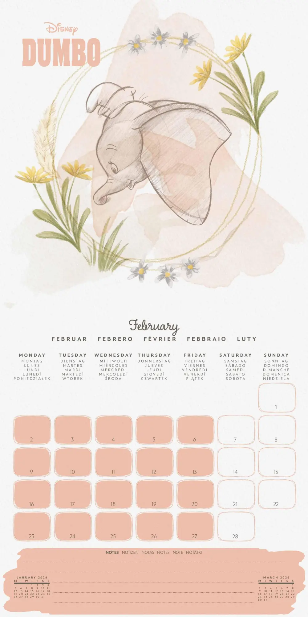 Bild: 9781804232262 | DISNEY CLASSICS - Broschürenkalender im Format 30 x 30 | Kalender