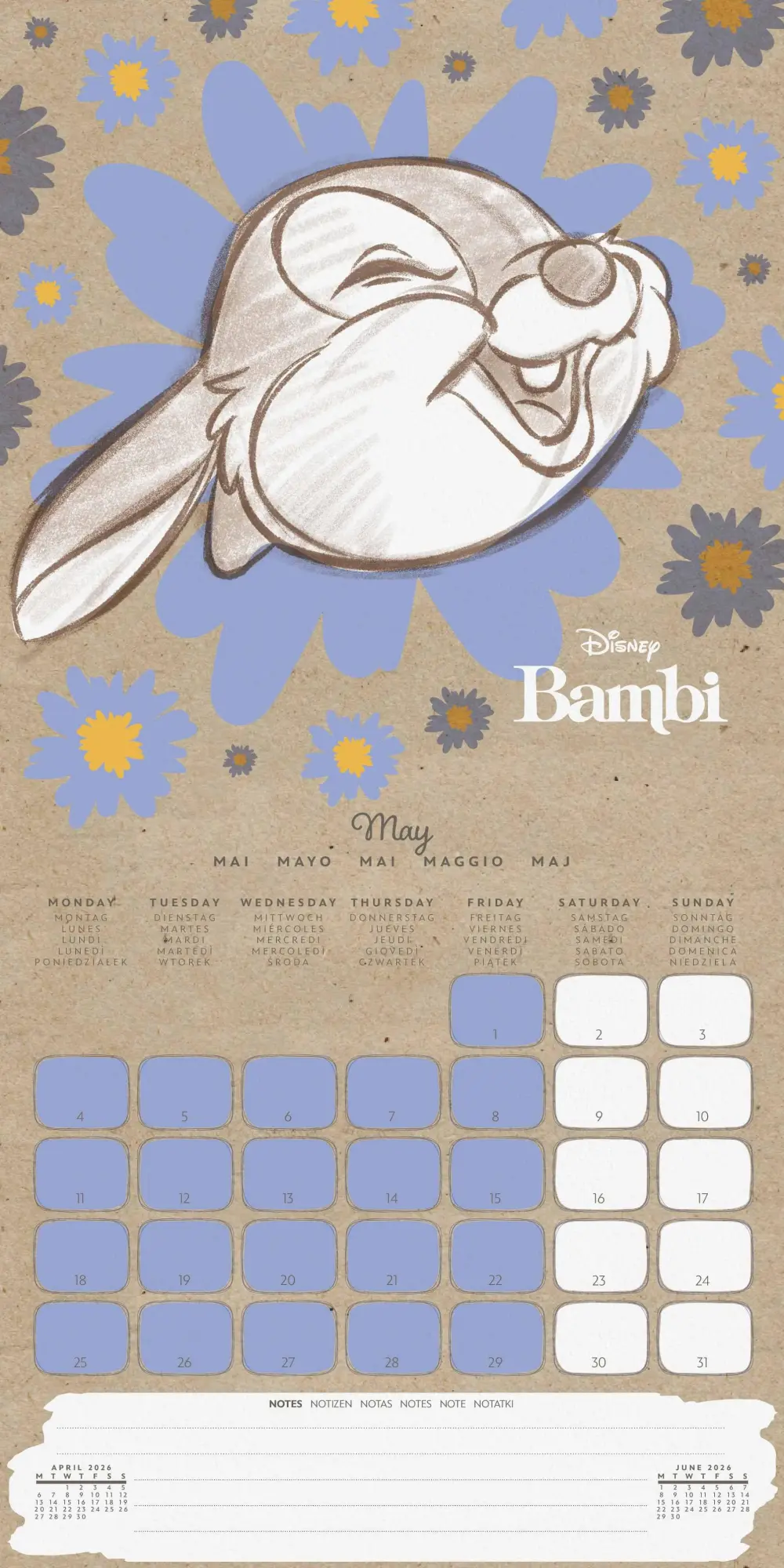 Bild: 9781804232262 | DISNEY CLASSICS - Broschürenkalender im Format 30 x 30 | Kalender