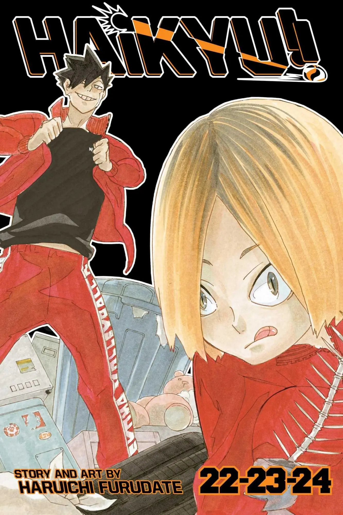 Cover: 9781974762262 | Haikyu!! (3-in-1 Edition), Vol. 8 | Includes vols. 22, 23 &amp; 24 | Buch
