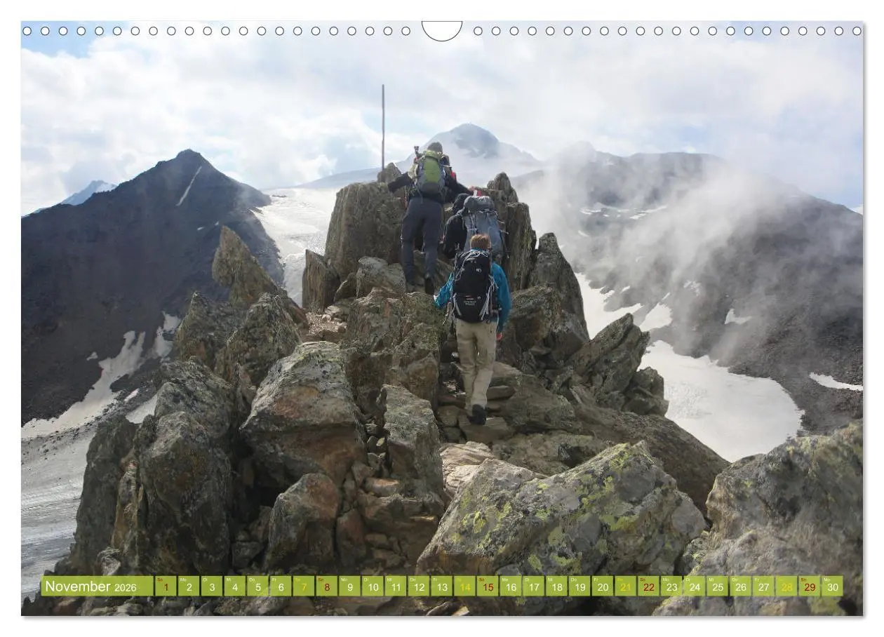Bild: 9783457612262 | E5 - ZU FUSS ÜBER DIE ALPEN VON OBERSTDORF NACH MERAN (Wandkalender...