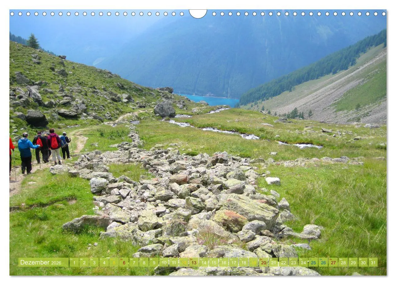 Bild: 9783457612262 | E5 - ZU FUSS ÜBER DIE ALPEN VON OBERSTDORF NACH MERAN (Wandkalender...