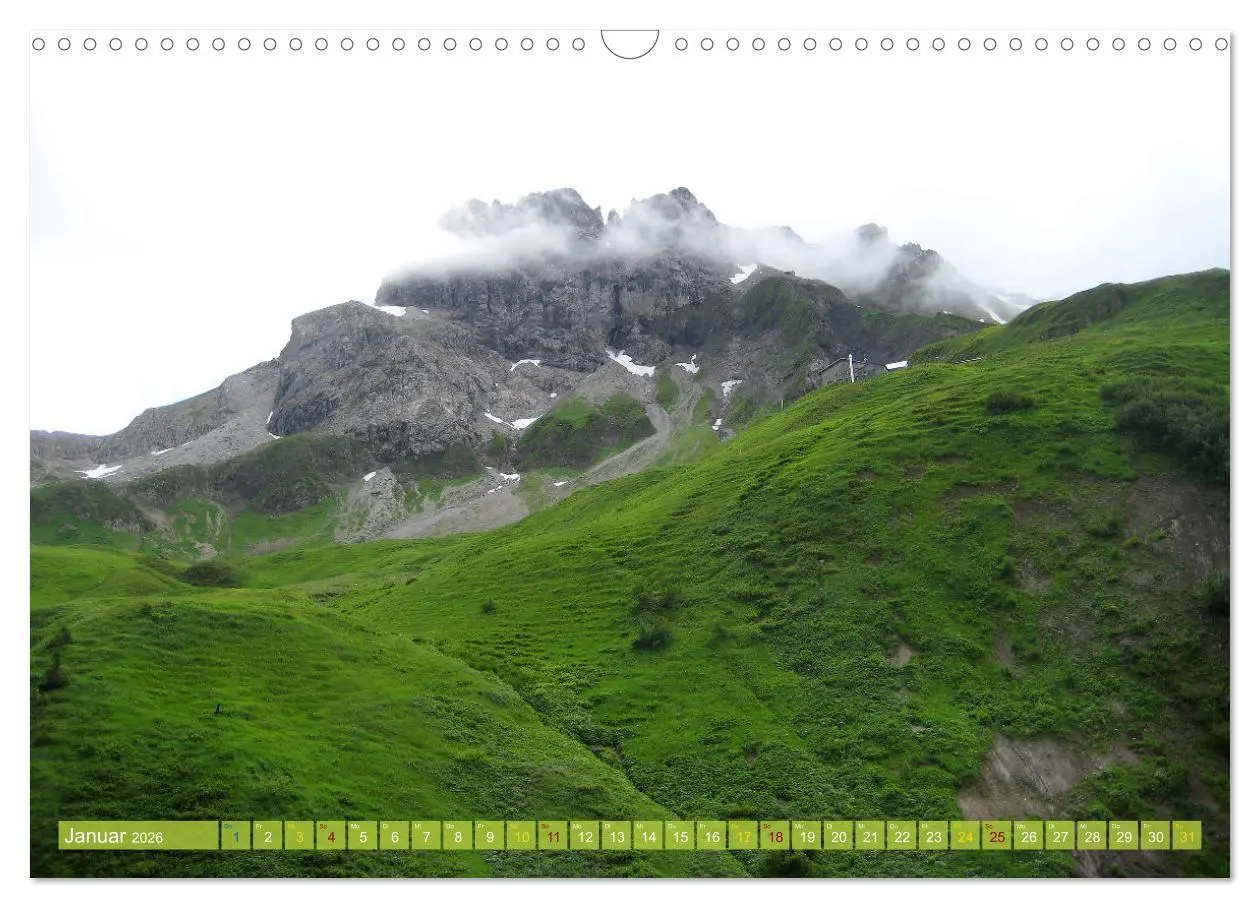 Bild: 9783457612262 | E5 - ZU FUSS ÜBER DIE ALPEN VON OBERSTDORF NACH MERAN (Wandkalender...
