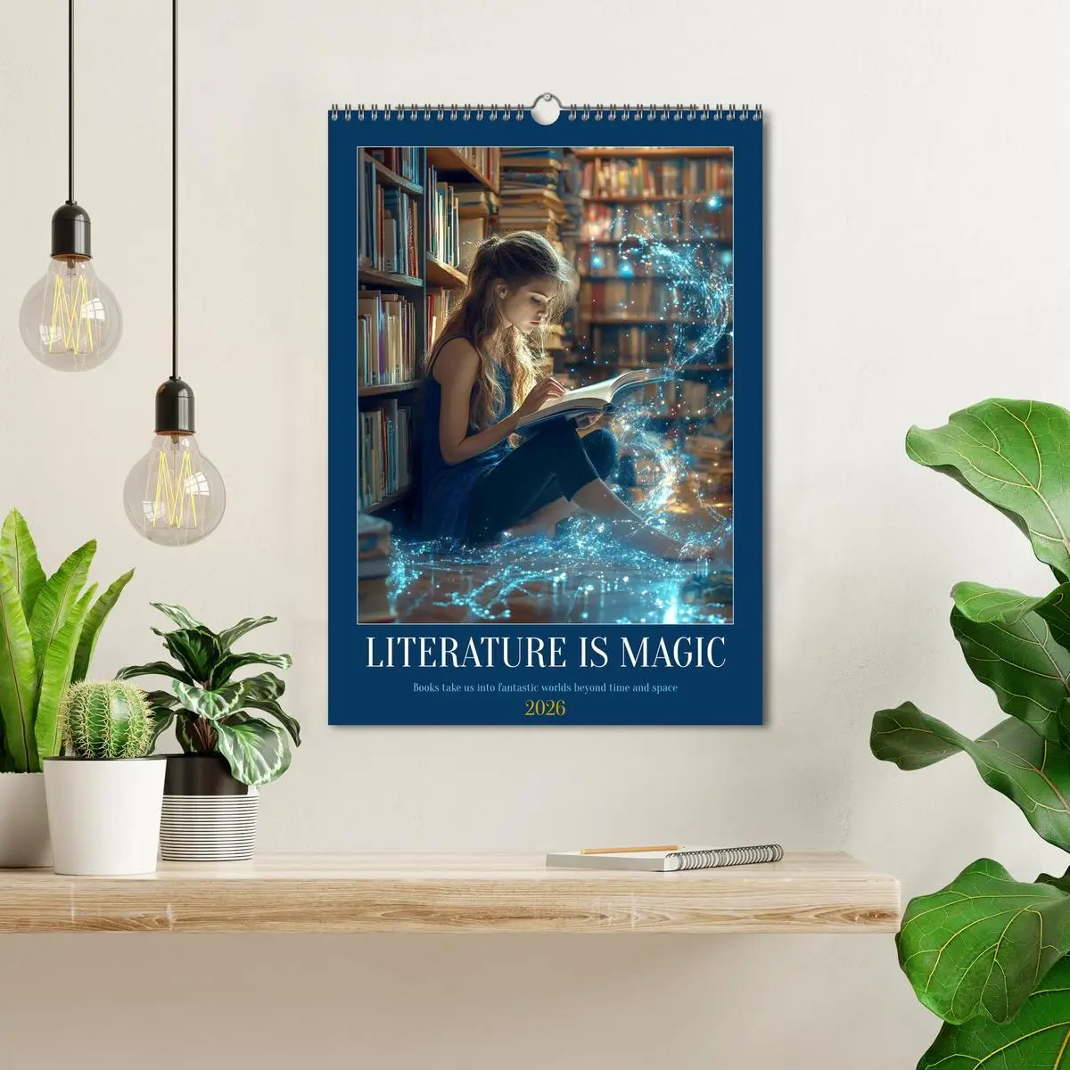 Bild: 9783516632262 | Literature is Magic (Wall Calendar 2026 DIN A3 portrait), CALVENDO...