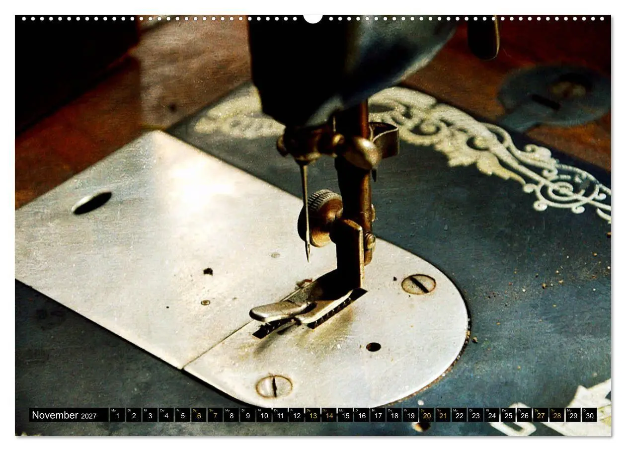 Bild: 9783569722262 | Omas Nähmaschinen (Wandkalender 2027 DIN A2 quer), CALVENDO...