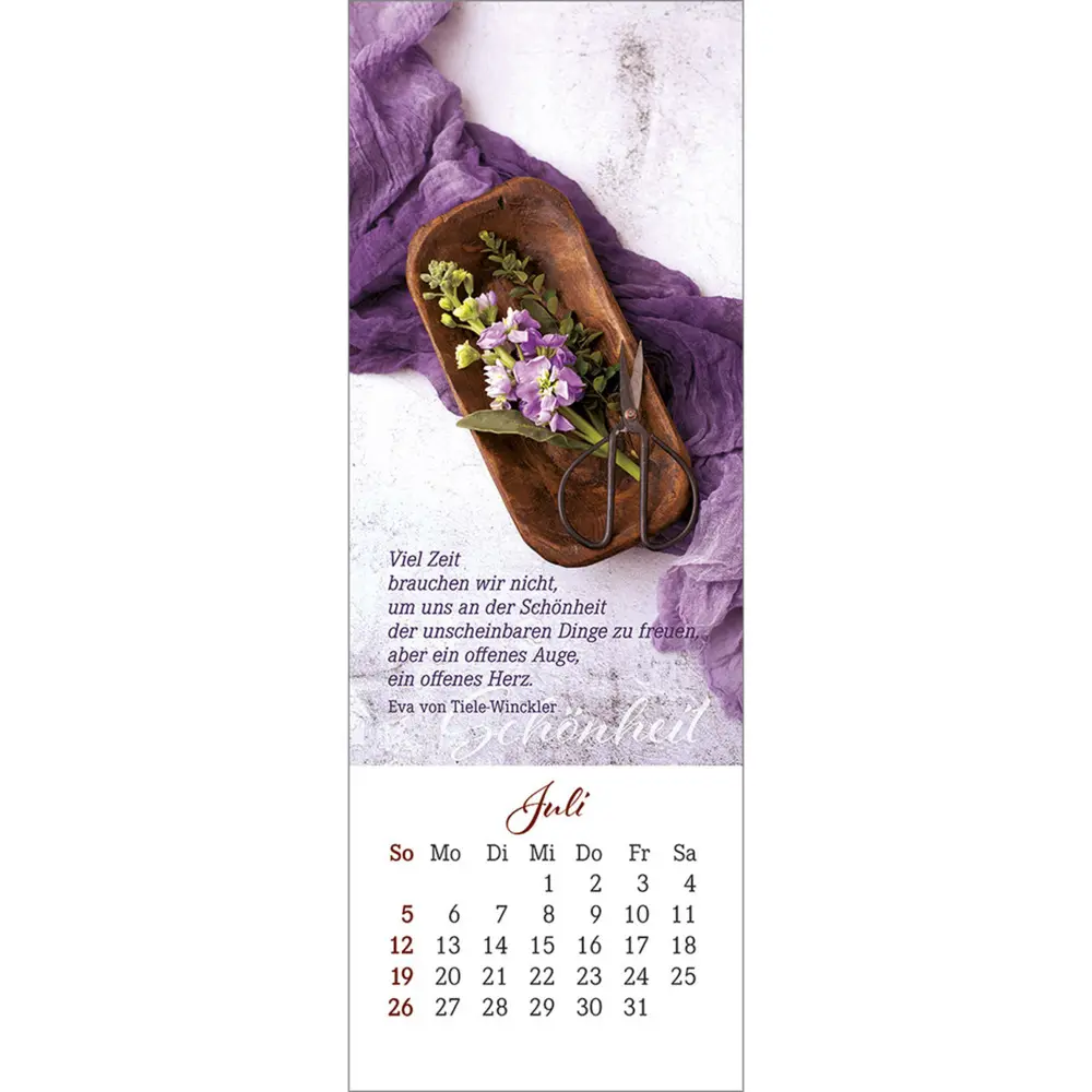 Bild: 9783754852262 | Den Augenblick genießen 2026 | Lesezeichenkalender | Bianka Bleier