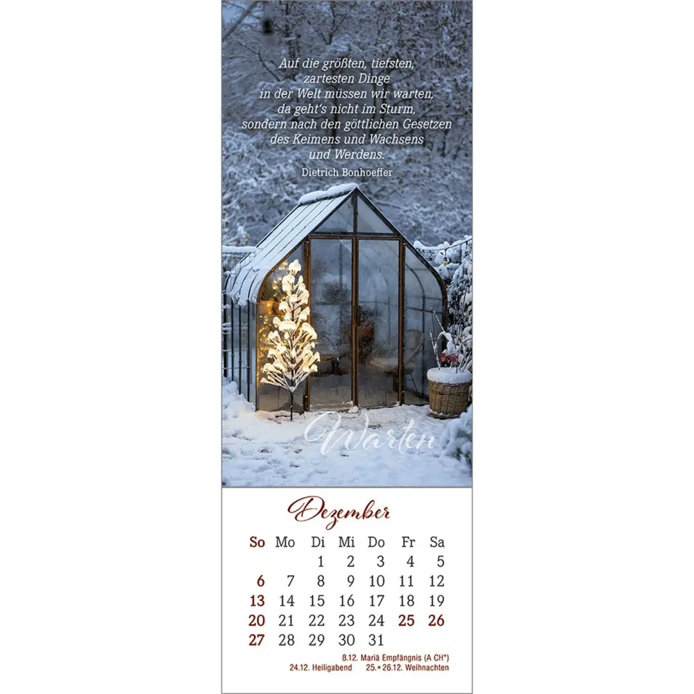 Bild: 9783754852262 | Den Augenblick genießen 2026 | Lesezeichenkalender | Bianka Bleier