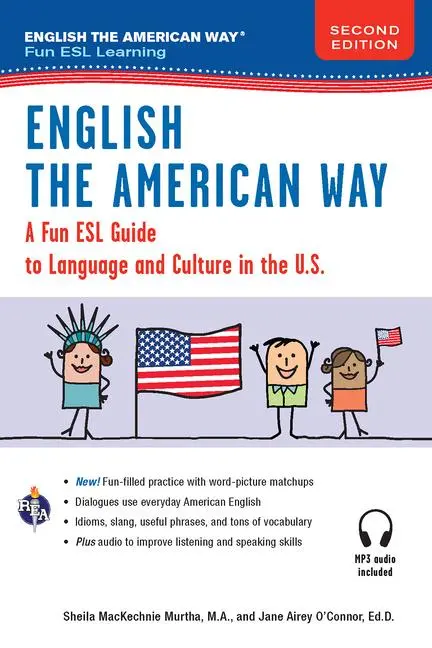 Cover: 9780738612362 | English the American Way: A Fun Guide to English Language 2nd Edition