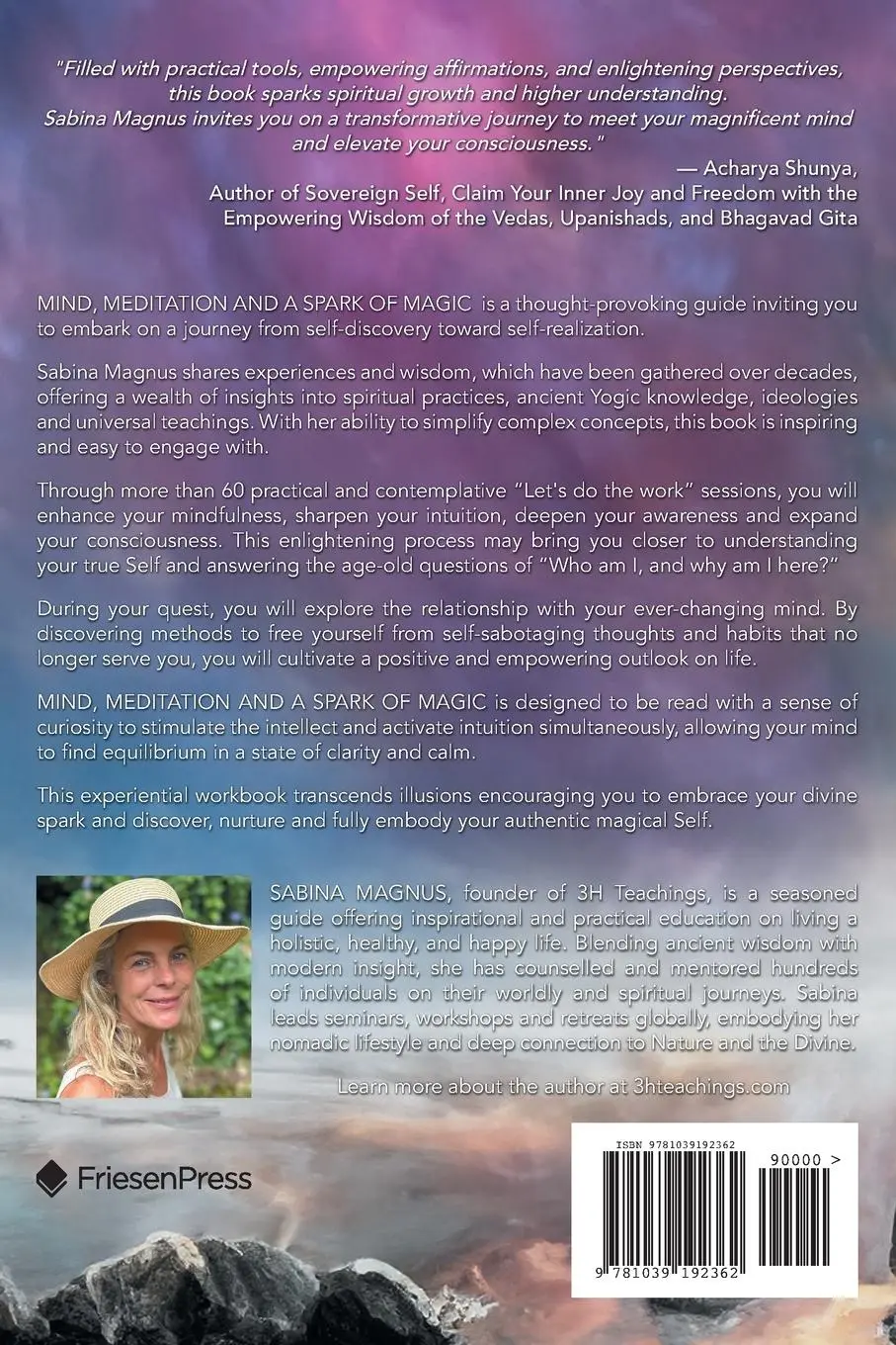 Rückseite: 9781039192362 | Mind, Meditation and a Spark of Magic | Sabina Magnus | Taschenbuch