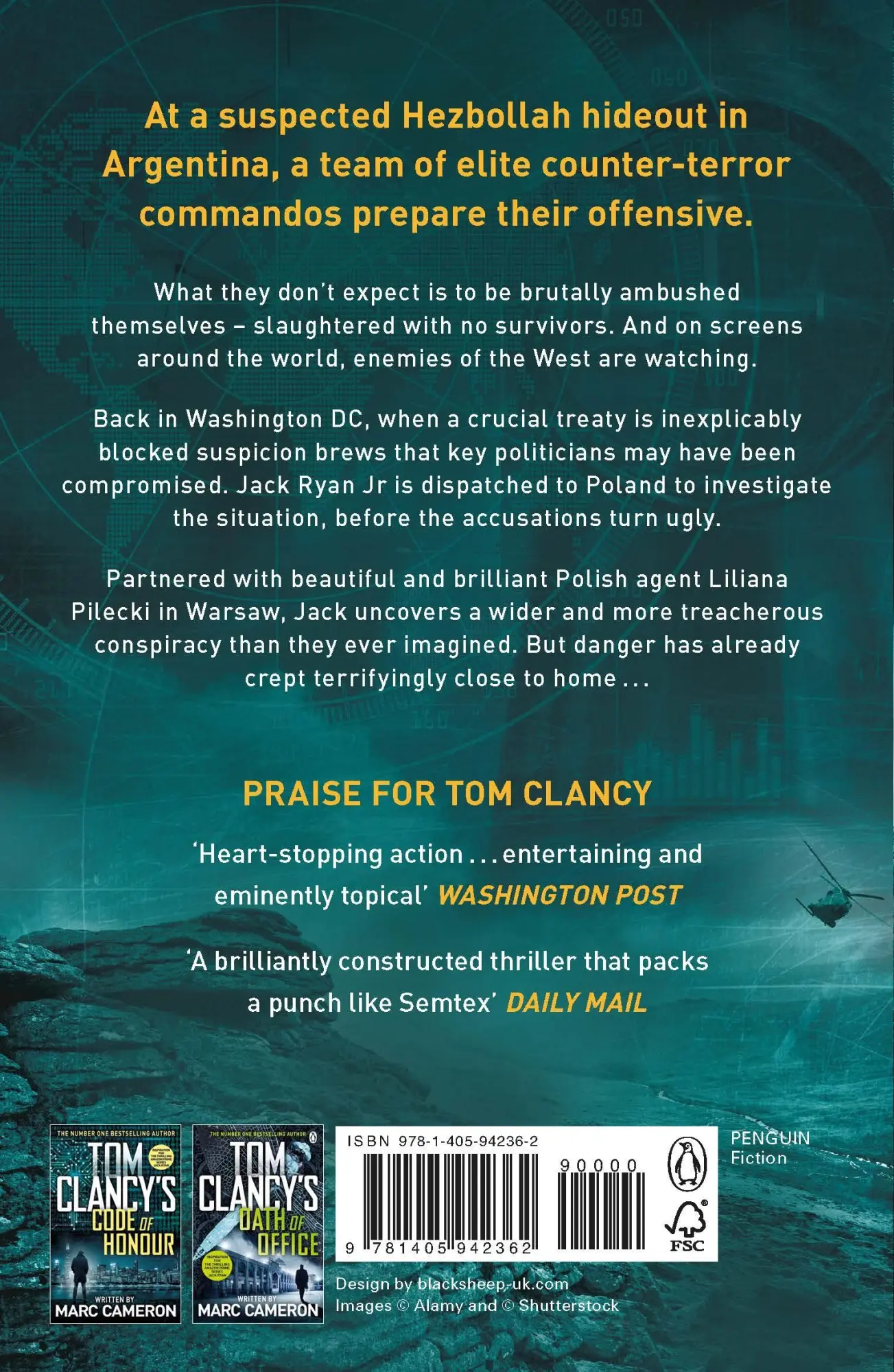 Rückseite: 9781405942362 | Tom Clancy's Enemy Contact | Mike Maden | Taschenbuch | Englisch