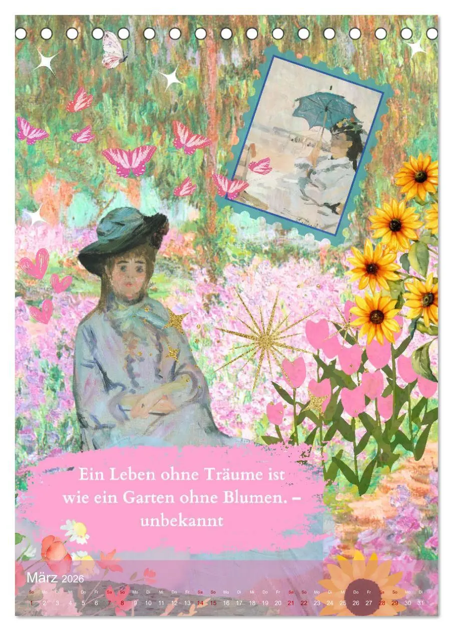 Bild: 9783516242362 | Vintage Vibes - Frauen, Kunst und Worte (Tischkalender 2026 DIN A5...