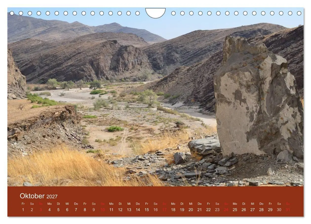 Bild: 9783594222362 | Namibia (Wandkalender 2027 DIN A4 quer), CALVENDO Monatskalender