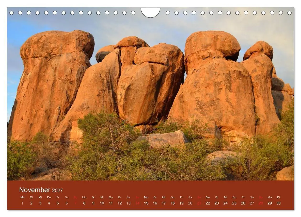 Bild: 9783594222362 | Namibia (Wandkalender 2027 DIN A4 quer), CALVENDO Monatskalender