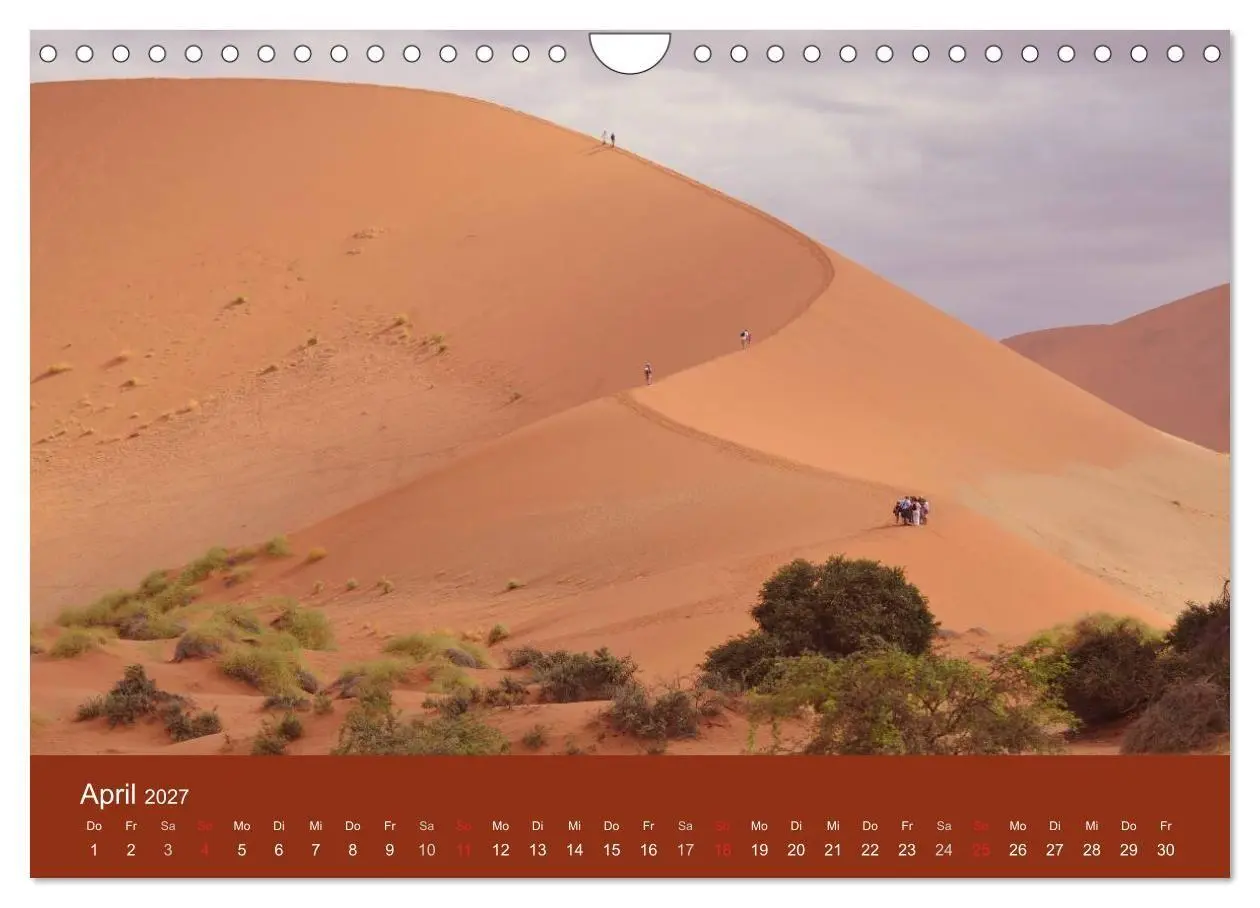 Bild: 9783594222362 | Namibia (Wandkalender 2027 DIN A4 quer), CALVENDO Monatskalender