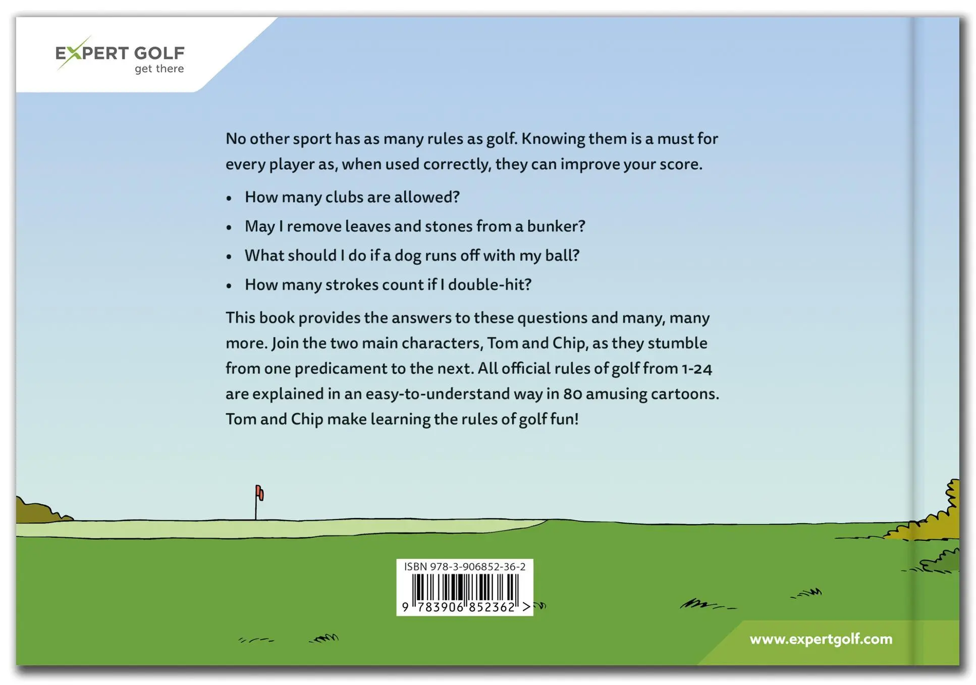 Rückseite: 9783906852362 | Golf Rules Cartoons with Tom &amp; Chip | Yves C. Ton-That (u. a.) | Buch