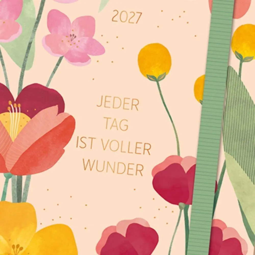 Bild: 9783986362362 | Terminplaner Letterart 2027 Jeder Tag ist voller Wunder | Original