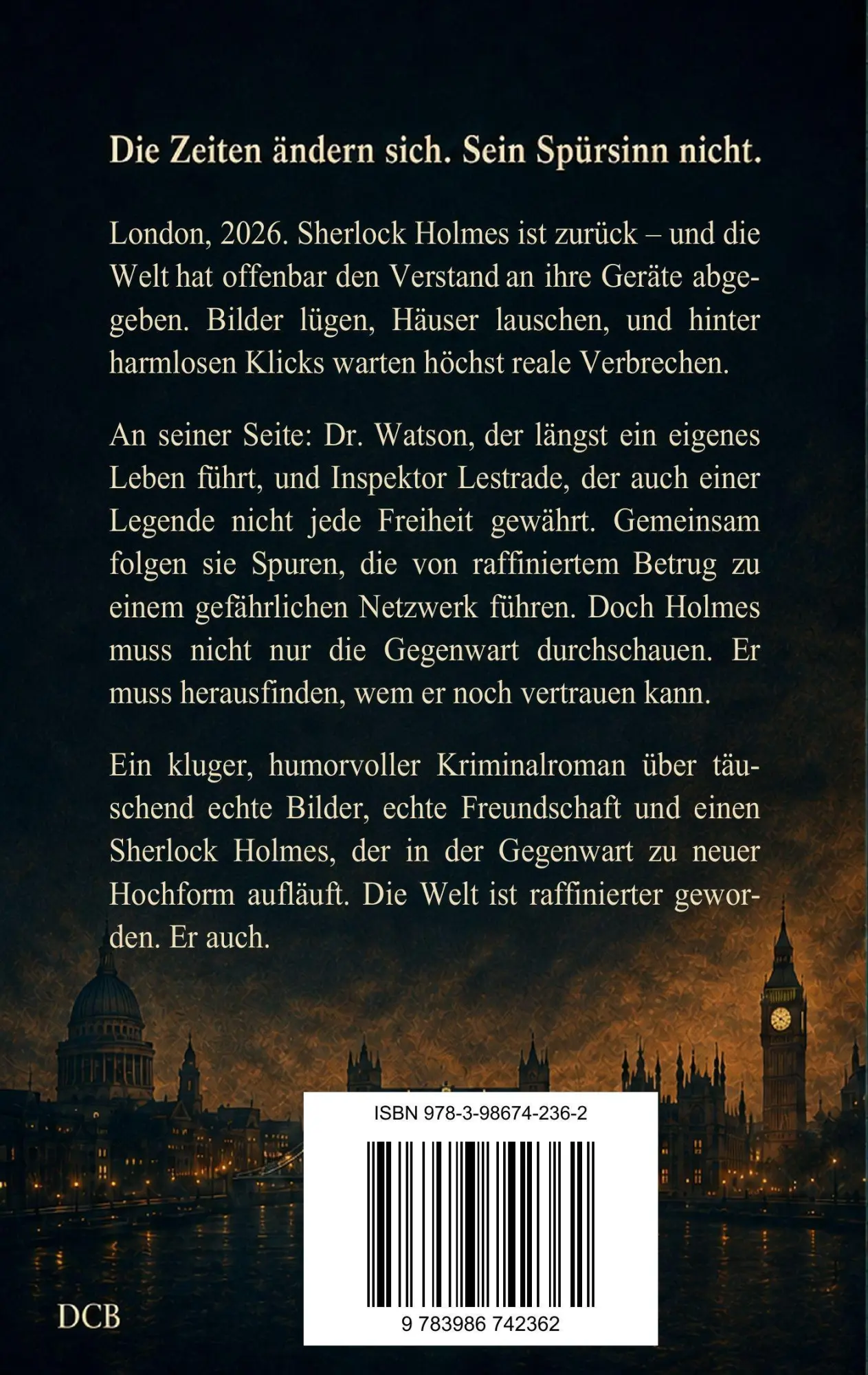 Rückseite: 9783986742362 | Sherlock Holmes ist wieder da | Ignatius Conan Doyle | Taschenbuch