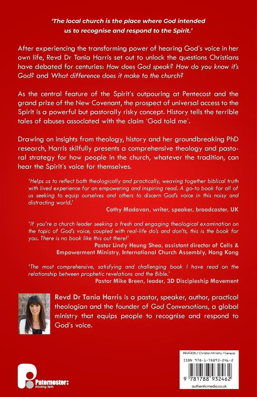 Rückseite: 9781788932462 | The Church who Hears God's Voice | Tania Harris | Taschenbuch | 2022