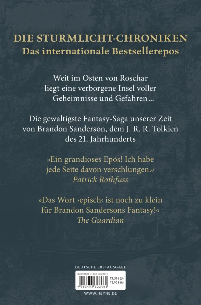 Bild: 9783453322462 | Der Splitter der Dämmerung | Ein Sturmlicht-Chroniken-Roman | Buch