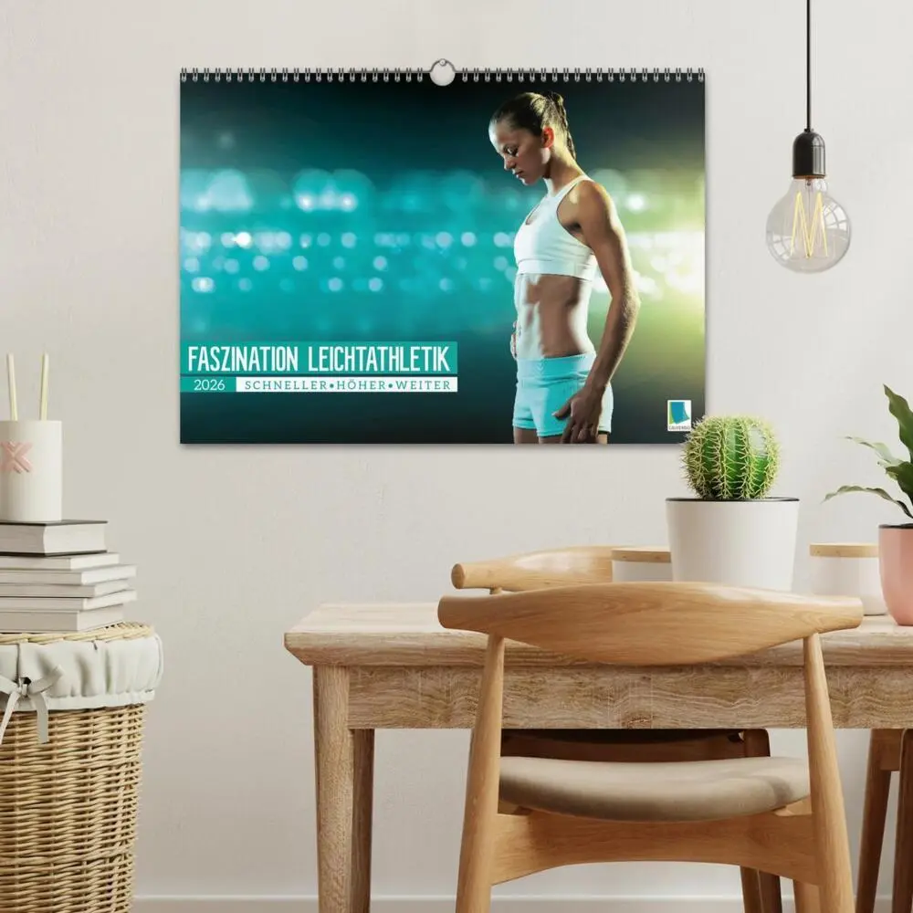 Bild: 9783457522462 | Faszination Leichtathletik: Schneller, höher, weiter (Wandkalender...