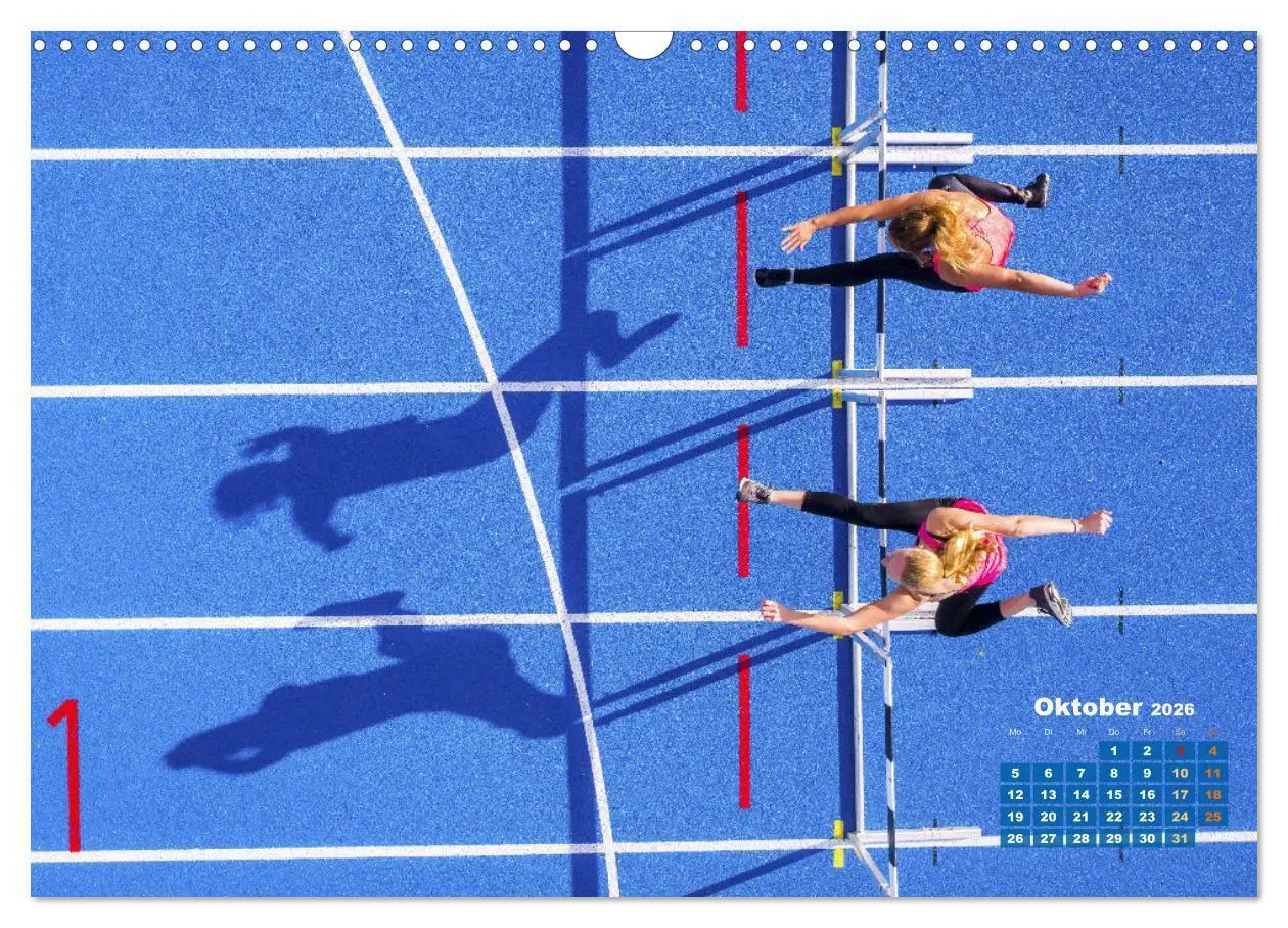 Bild: 9783457522462 | Faszination Leichtathletik: Schneller, höher, weiter (Wandkalender...