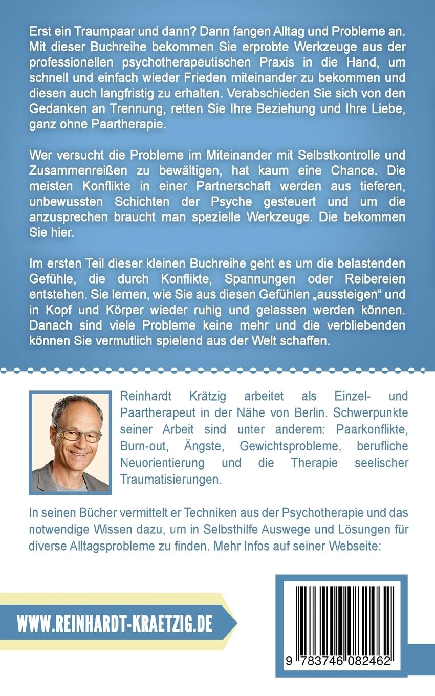Rückseite: 9783746082462 | Ein Paar sein und bleiben | Reinhardt Krätzig | Taschenbuch | 128 S.