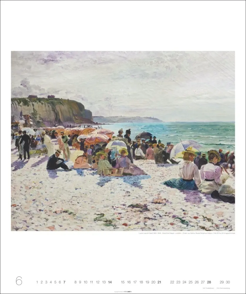 Bild: 9783839902462 | Die schönsten Meereslandschaften Kalender 2026 | Courbet | Kalender
