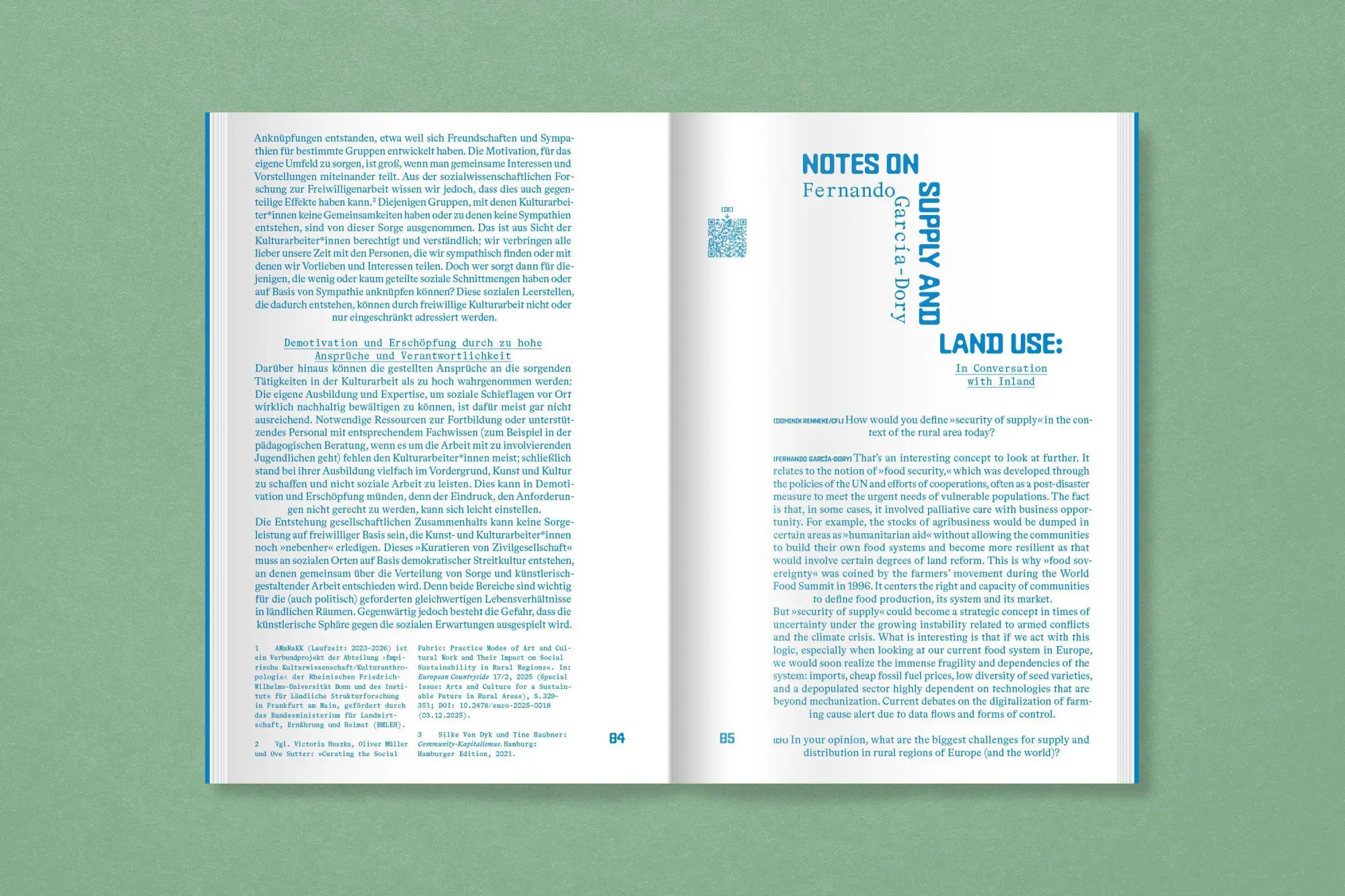 Bild: 9783987412462 | Land Lines. Kultur in ländlichen Räumen | Jenni Bohn (u. a.) | Buch