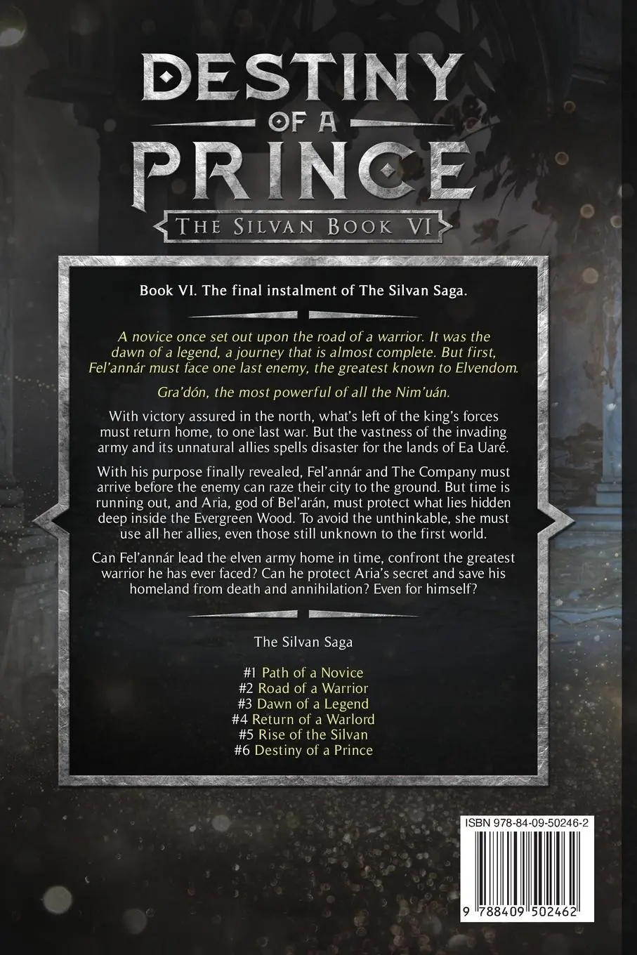 Rückseite: 9788409502462 | Destiny of a Prince | R. K. Lander | Taschenbuch | Englisch | 2023