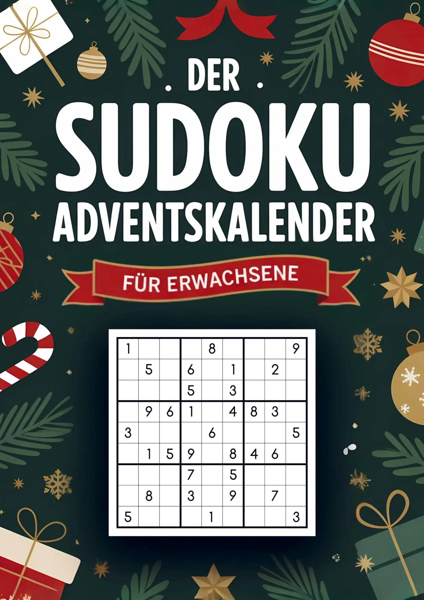 Cover: 9789403842462 | Sudoku Adventskalender für Erwachsene: 144 weihnachtliche Rätsel...