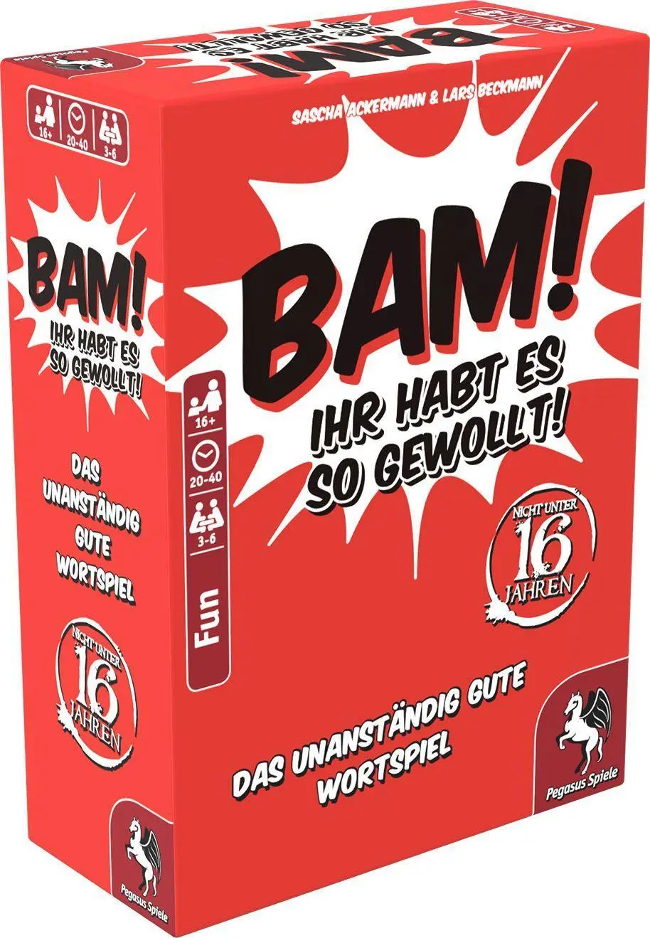 Cover: 4250231712562 | Bam! - Ihr habt es so gewollt! | Sasha Ackermann | Spiel | Brettspiel