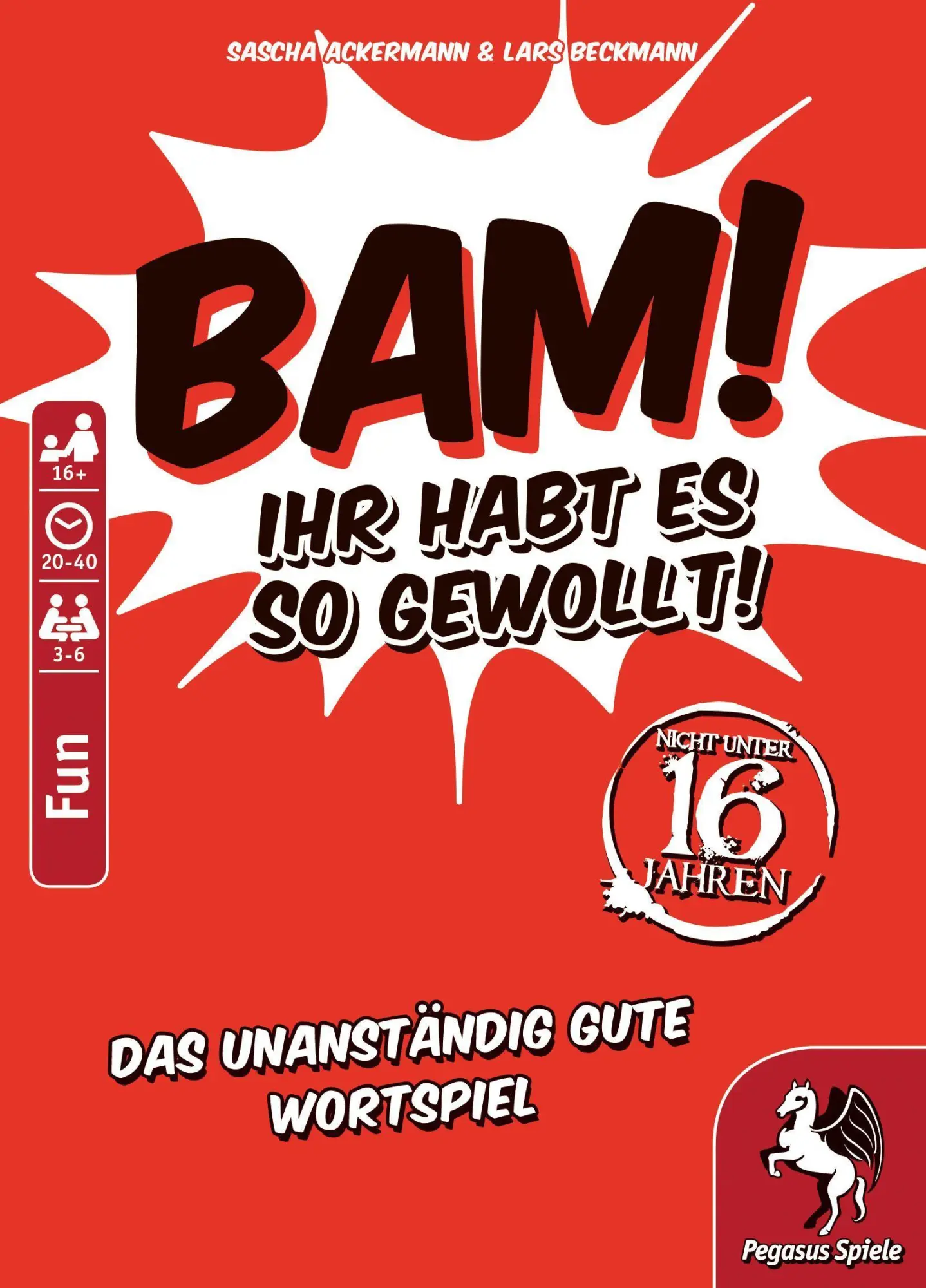 Bild: 4250231712562 | Bam! - Ihr habt es so gewollt! | Sasha Ackermann | Spiel | Brettspiel