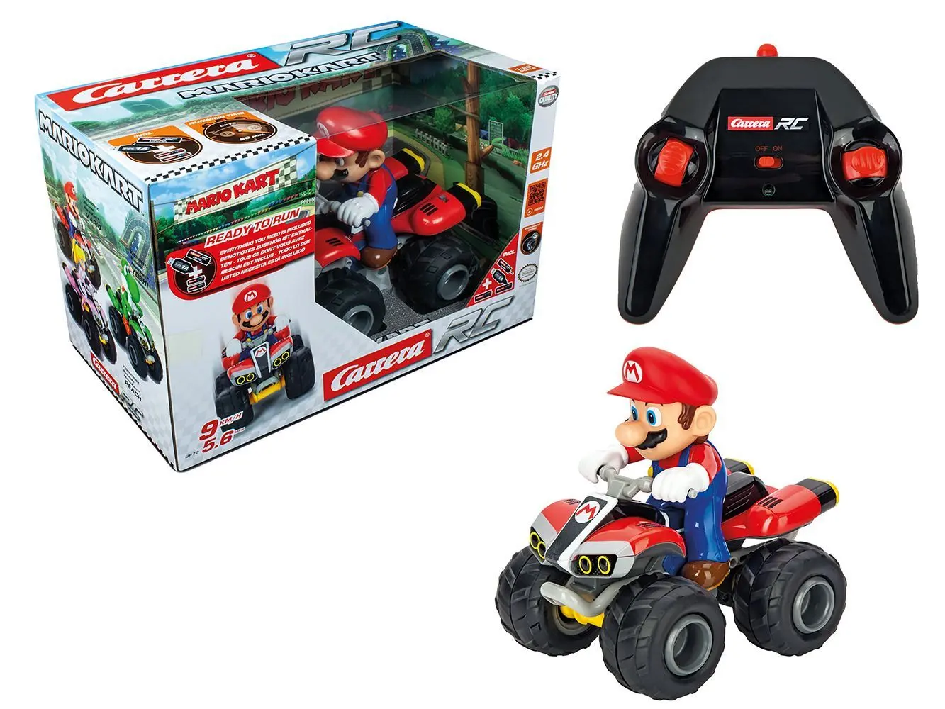 Cover: 9003150122562 | Carrera RC - 2,4GHz Mario Kart, Mario - Quad | 370200996X | 2024