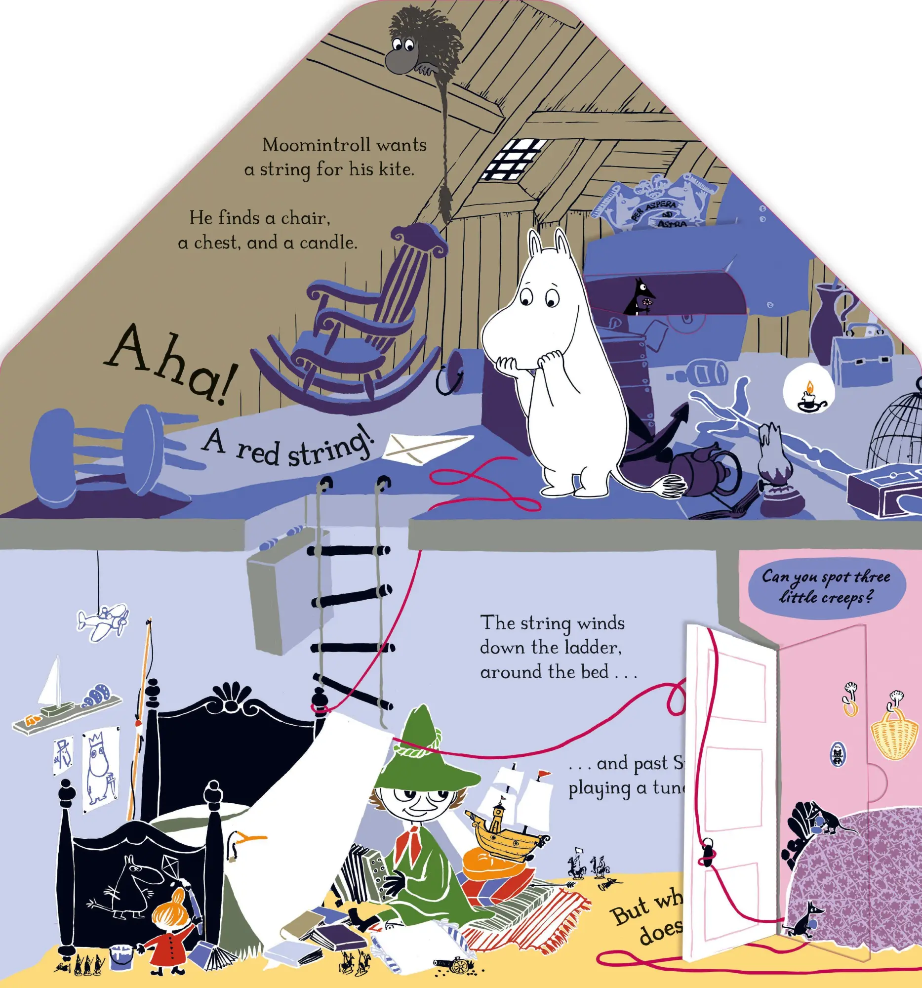 Bild: 9781035042562 | In the Moominhouse | A Lift-the-Flap Moomin Story | Tove Jansson