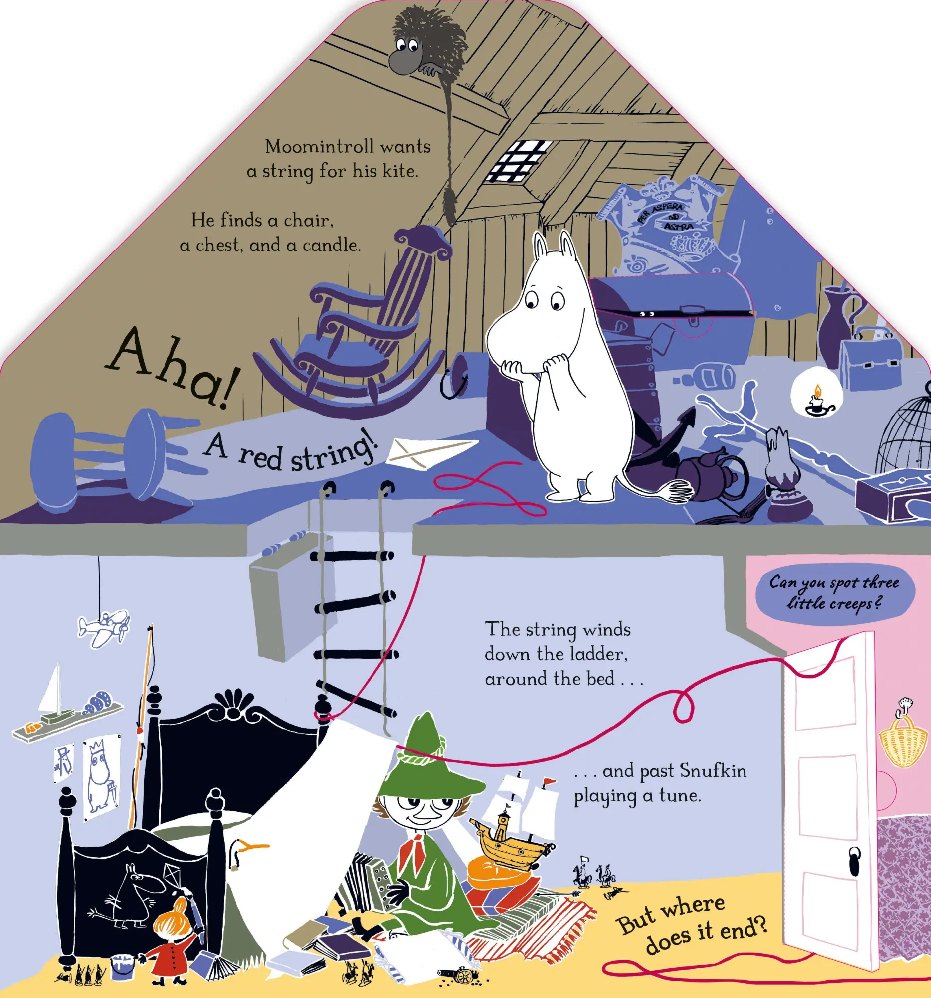 Bild: 9781035042562 | In the Moominhouse | A Lift-the-Flap Moomin Story | Tove Jansson