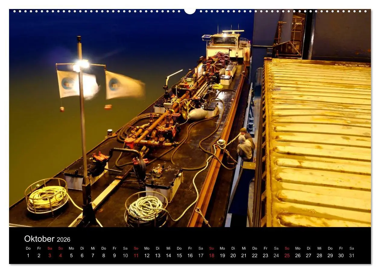 Bild: 9783516222562 | Binnenschiff Ahoi! (hochwertiger Premium Wandkalender 2026 DIN A2...
