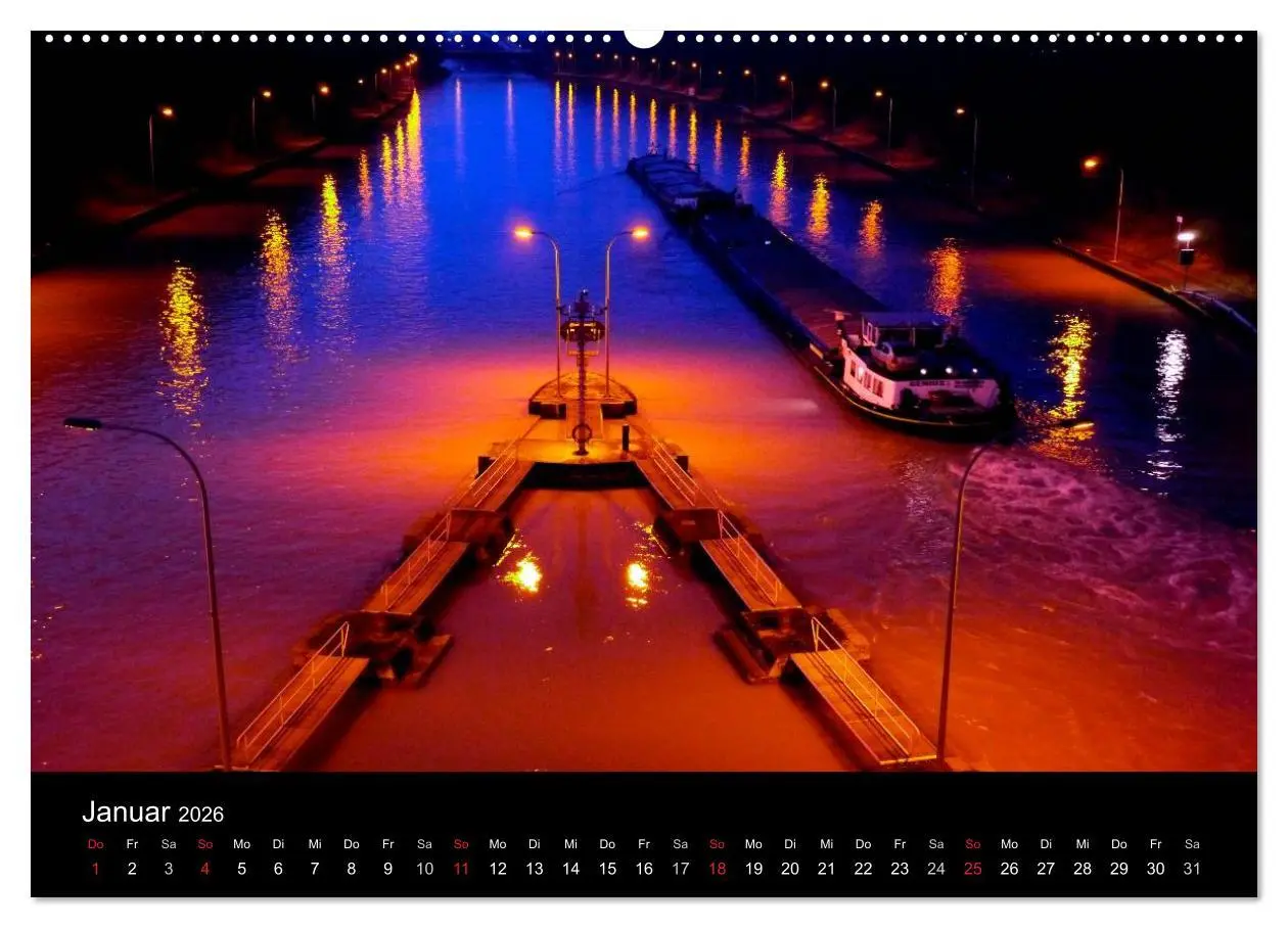 Bild: 9783516222562 | Binnenschiff Ahoi! (hochwertiger Premium Wandkalender 2026 DIN A2...