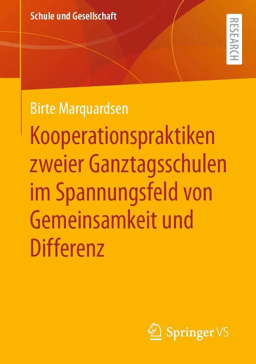 Cover: 9783658412562 | Kooperationspraktiken zweier Ganztagsschulen im Spannungsfeld von...
