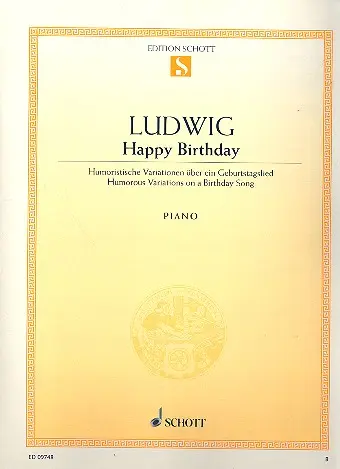 Cover: 9790001092562 | Happy Birthday Variationen | Claus-Dieter Ludwig | Buch | Deutsch
