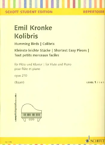 Cover: 9790001162562 | Humming Birds | Shortest Easy Pieces | EMIL KRONKE | Buch | 2017