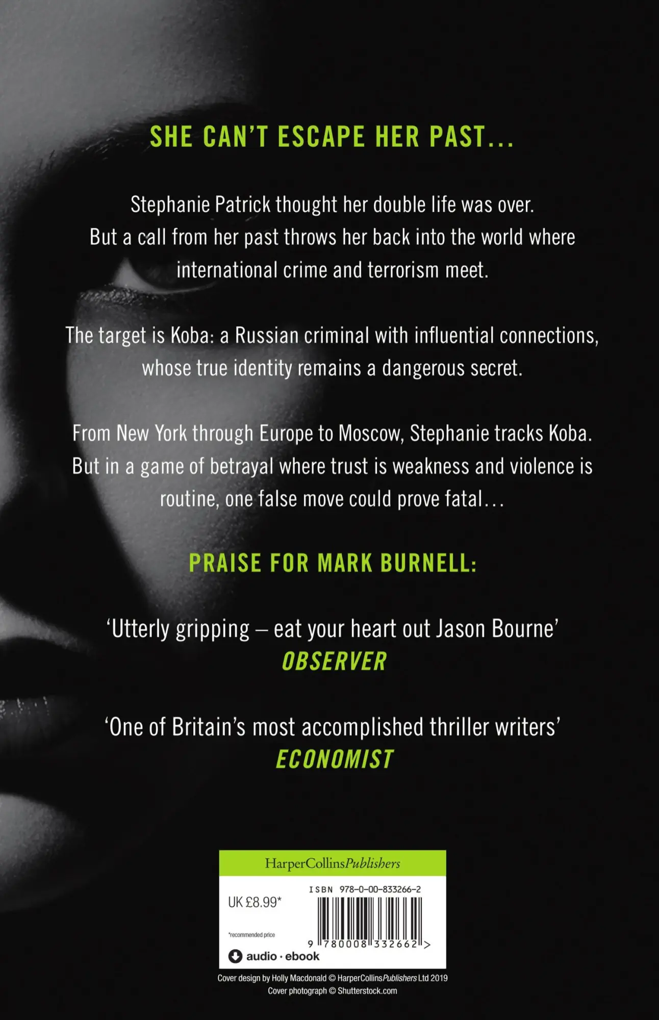 Rückseite: 9780008332662 | Chameleon | Mark Burnell | Taschenbuch | Englisch | 2019