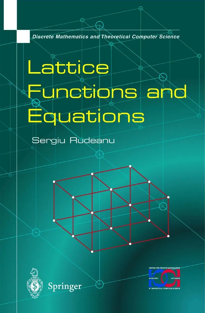 Cover: 9781852332662 | Lattice Functions and Equations | Sergiu Rudeanu | Taschenbuch | xi