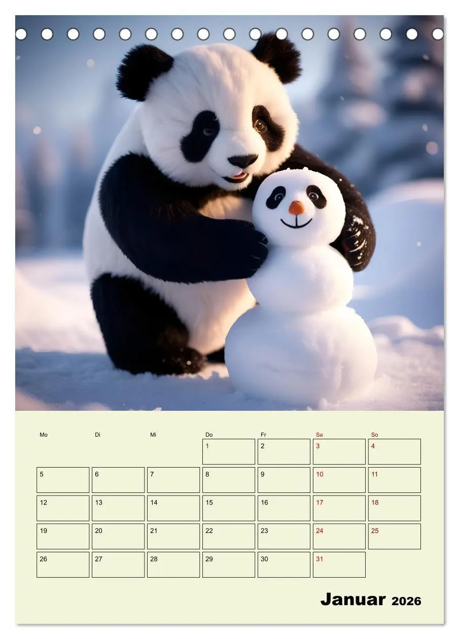Bild: 9783457292662 | Ein pandastarkes Jahr - Flauschige Pandabären zum Verlieben...