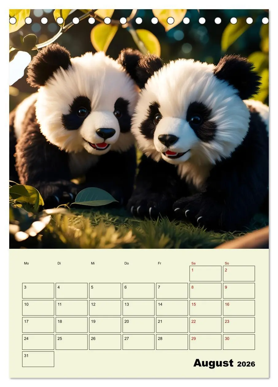 Bild: 9783457292662 | Ein pandastarkes Jahr - Flauschige Pandabären zum Verlieben...