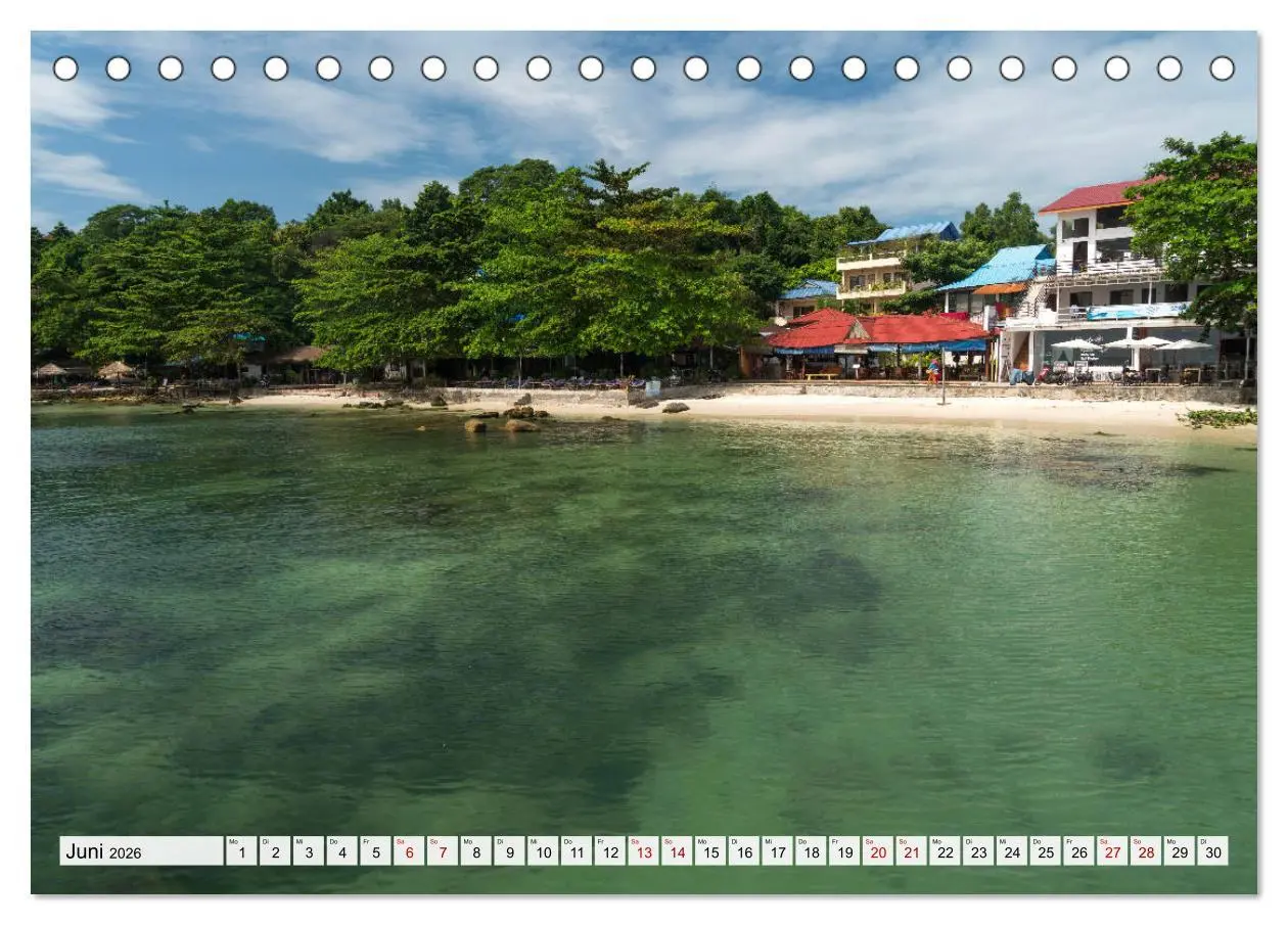 Bild: 9783457812662 | Königreich Kambodscha (Tischkalender 2026 DIN A5 quer), CALVENDO...