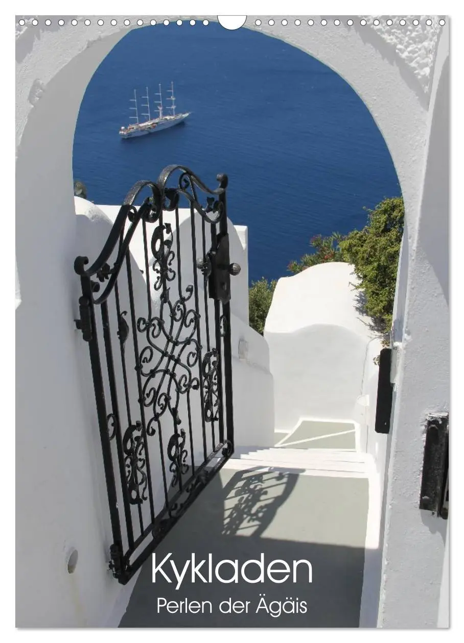 Cover: 9783516452662 | Kykladen, Perlen der Ägäis (Wandkalender 2026 DIN A3 hoch),...