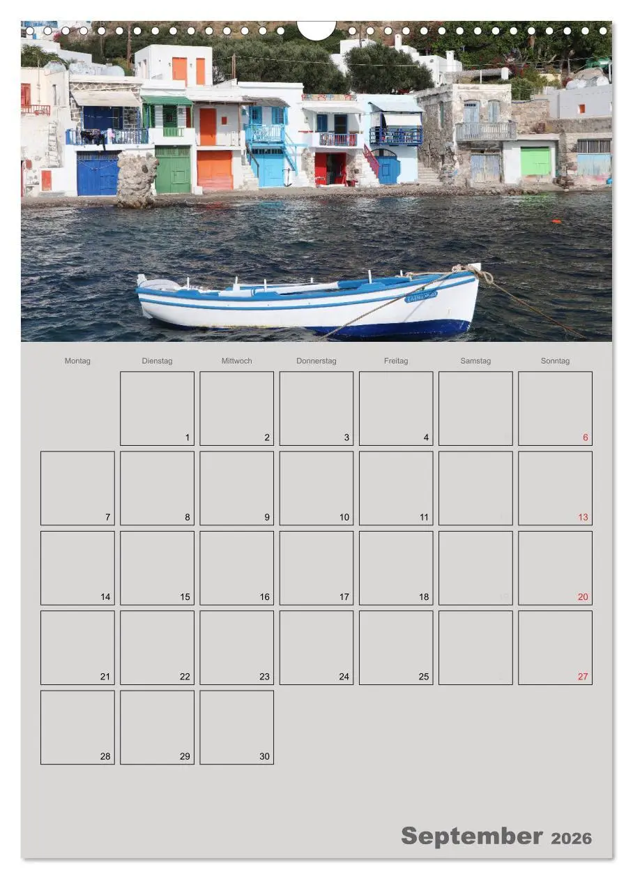 Bild: 9783516452662 | Kykladen, Perlen der Ägäis (Wandkalender 2026 DIN A3 hoch),...