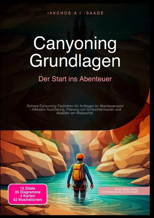 Cover: 9783565272662 | Canyoning Grundlagen: Der Start ins Abenteuer | Iakchos A.I. Saage