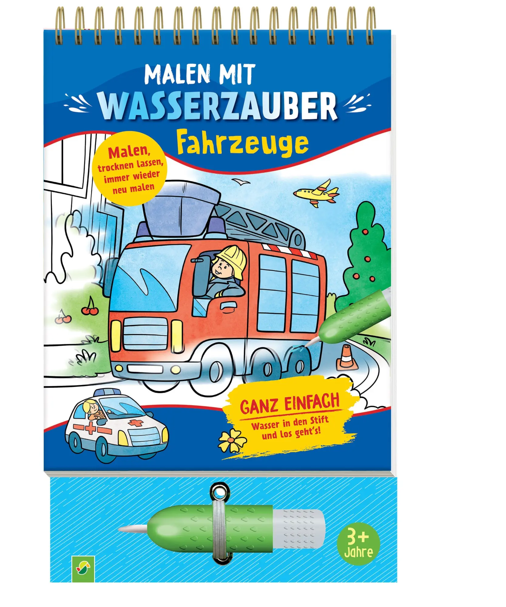 Cover: 9783849952662 | Malen mit Wasserzauber Fahrzeuge | Buch | 10 S. | Deutsch | 2026