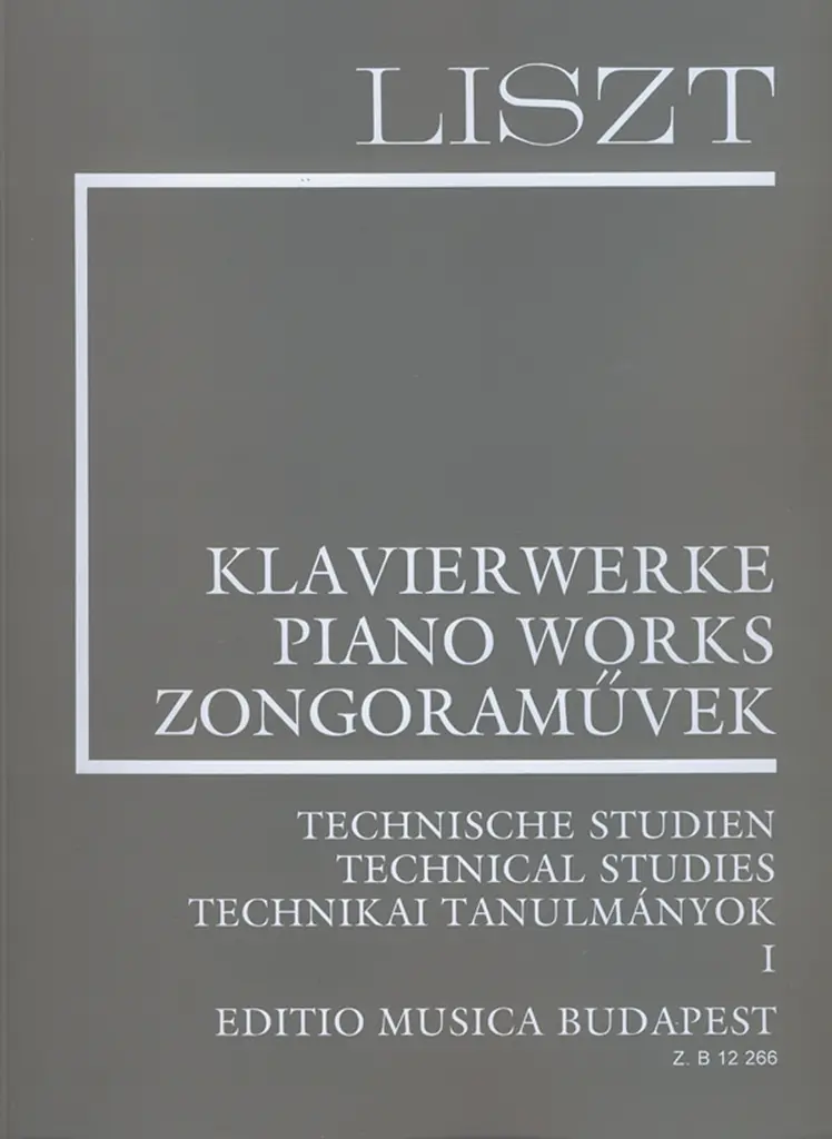 Cover: 9790080122662 | Technische Studien I | Franz Liszt | EMB Liszt Works | Buch | 1983
